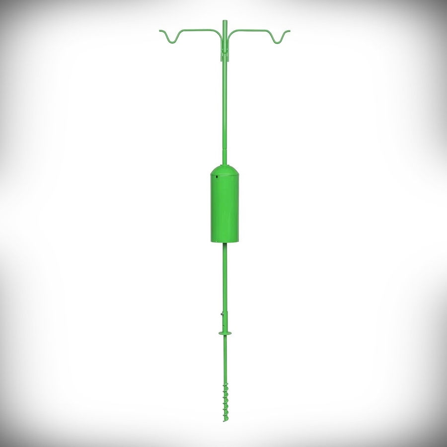 Complete Pole Package with 2 Arms & Baffle Green